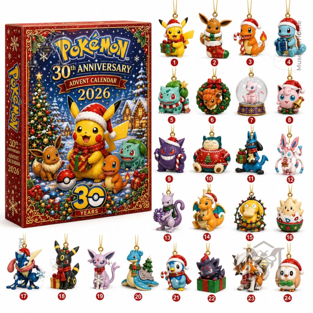 Pokémon 30th Anniversary 2026 Advent Calendar - photo 2