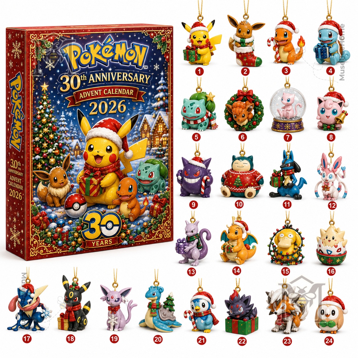 Pokémon 30th Anniversary 2026 Advent Calendar - photo 2
