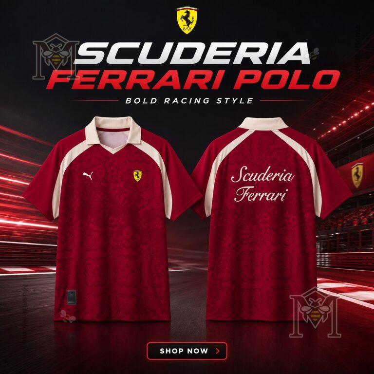 PUMA Scuderia Ferrari F1 Singapore GP Jersey - front and back views