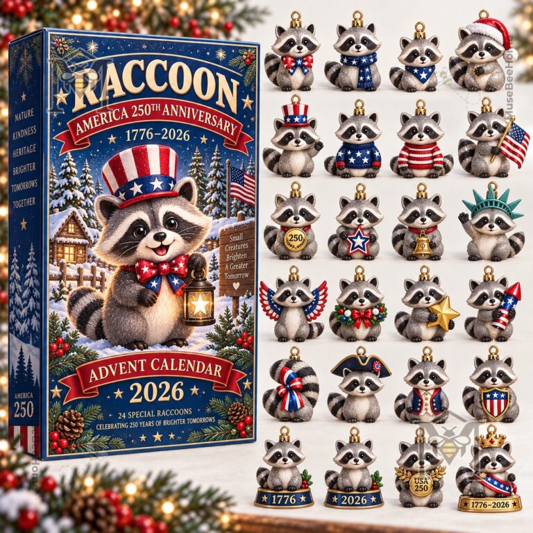 Raccoon America 250th Anniversary 2026 Advent Calendar - photo 2