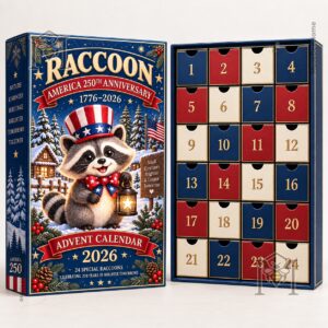 Raccoon America 250th Anniversary 2026 Advent Calendar - photo 3