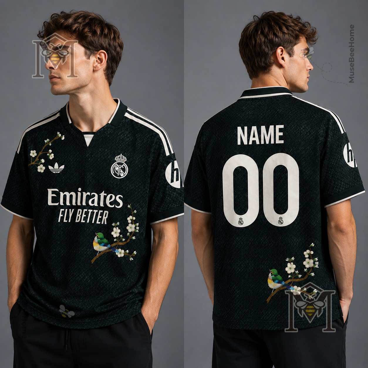 Real Madrid 2026-27 Floral Edition Football Jersey - photo 3
