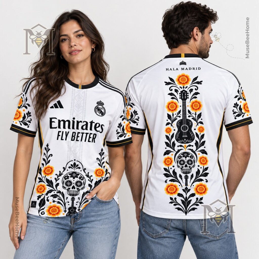 Real Madrid Dia de los Muertos Jersey - photo 4