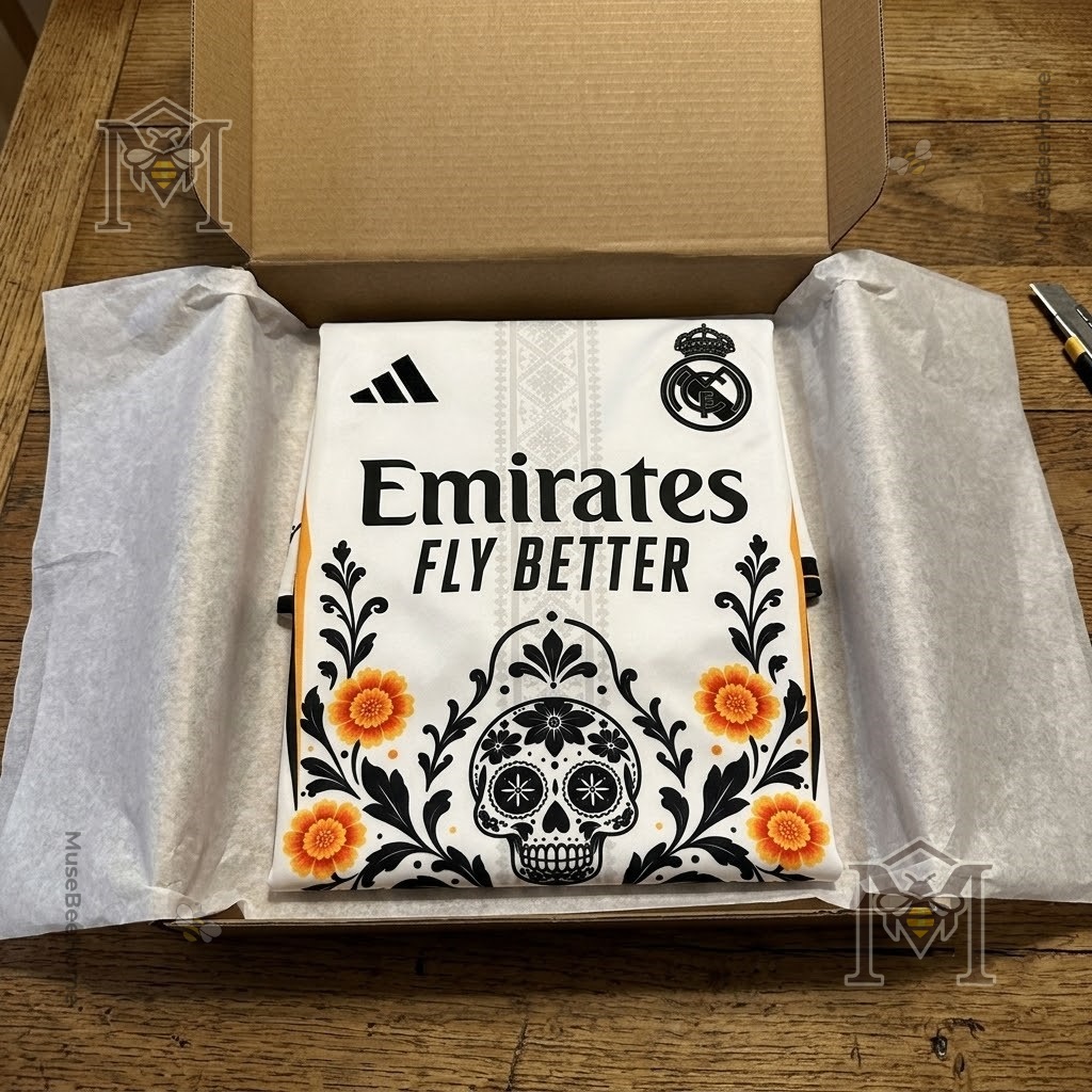 Real Madrid Dia de los Muertos Jersey - photo 5