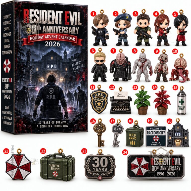 Resident Evil 30th Anniversary Advent Calendar 2026 - photo 2
