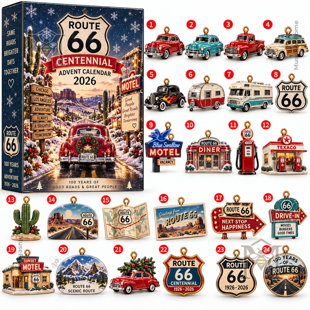 Route 66 Advent Calendar Christmas 2026 - photo 2