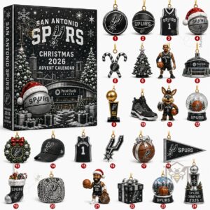 San Antonio Spurs Christmas 2026 Advent Calendar - photo 2