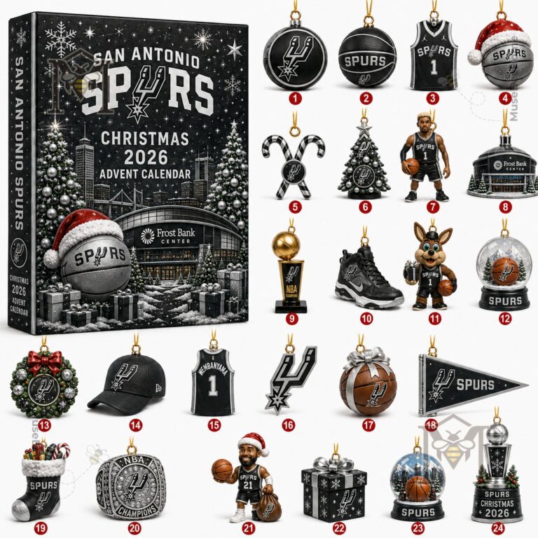 San Antonio Spurs Christmas 2026 Advent Calendar - photo 2
