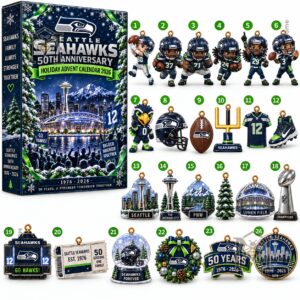 Seattle Seahawks 50th Anniversary Advent Calendar 2026 - photo 2