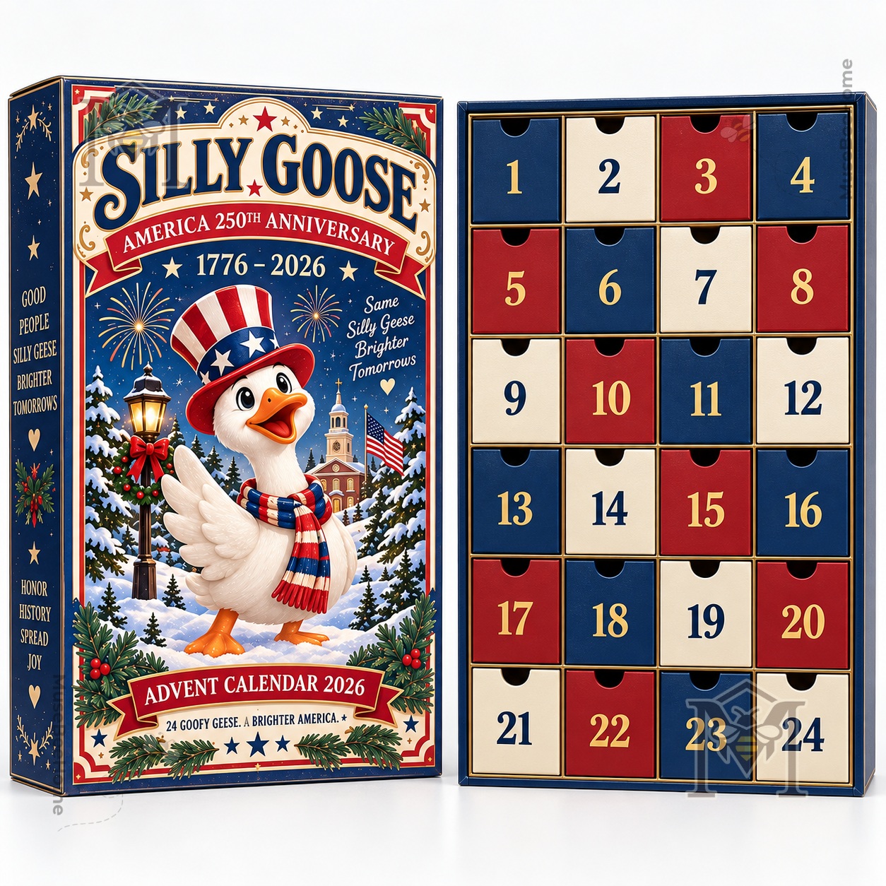 Silly Goose America 250th Anniversary 2026 Advent Calendar - photo 3