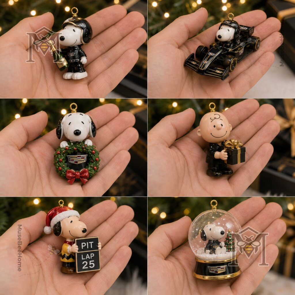 Snoopy Cadillac Formula 1 Team Christmas 2026 Advent Calendar - photo 3