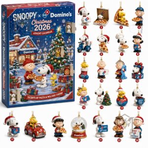 Snoopy Domino's Christmas 2026 Advent Calendar - photo 2