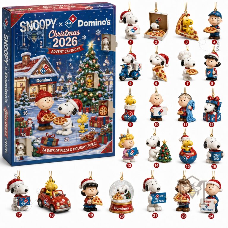 Snoopy Domino's Christmas 2026 Advent Calendar - photo 2