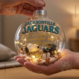 Snoopy Jacksonville Jaguars Christmas Global Ornament 2026 - photo 4