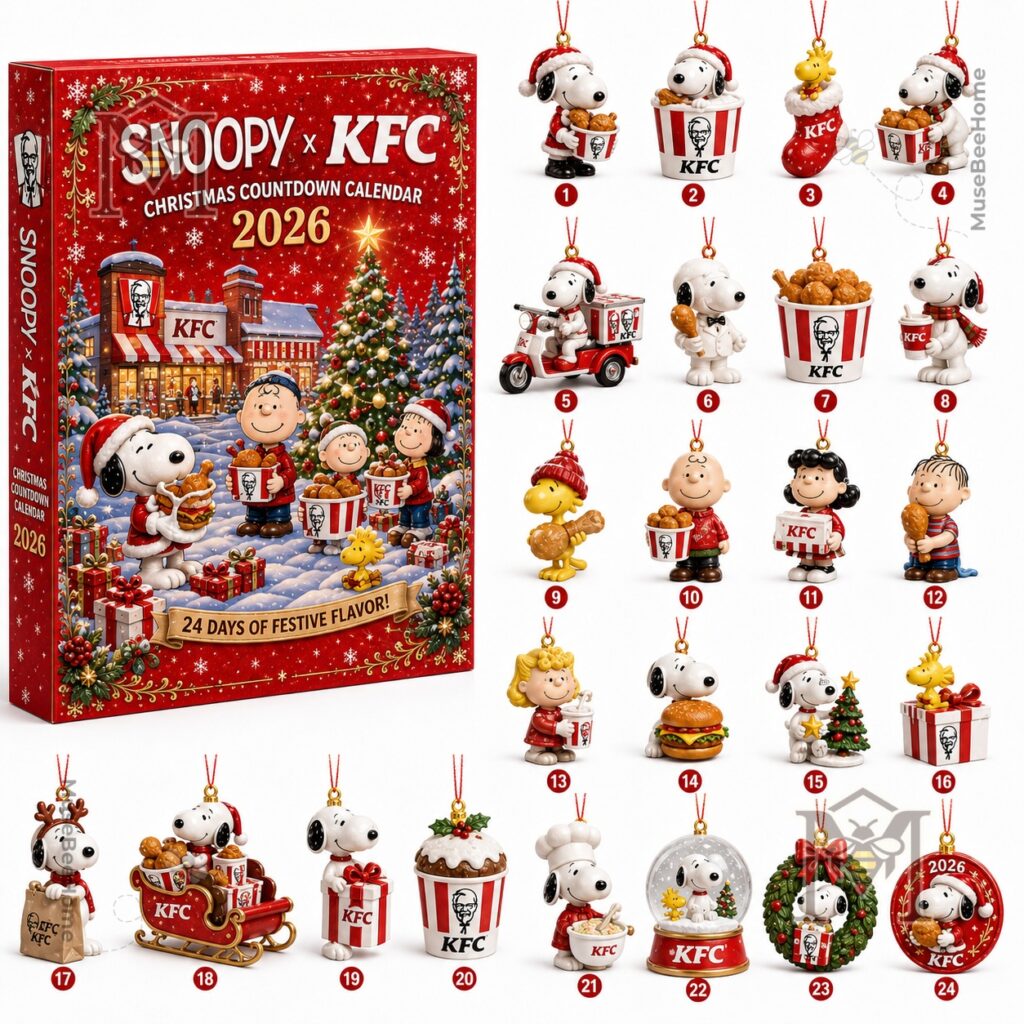 Snoopy KFC Christmas 2026 Advent Calendar - photo 2
