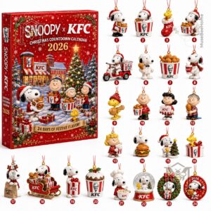Snoopy KFC Christmas 2026 Advent Calendar - photo 2