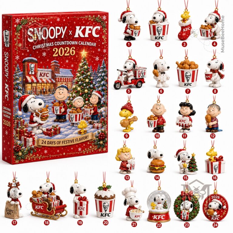 Snoopy KFC Christmas 2026 Advent Calendar - photo 2