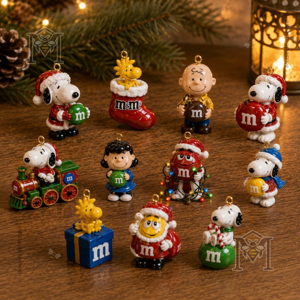 Snoopy M&M'S Christmas Countdown 2026 Advent Calendar - photo 3