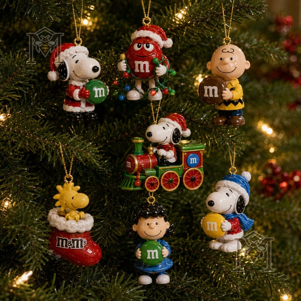 Snoopy M&M'S Christmas Countdown 2026 Advent Calendar - photo 4