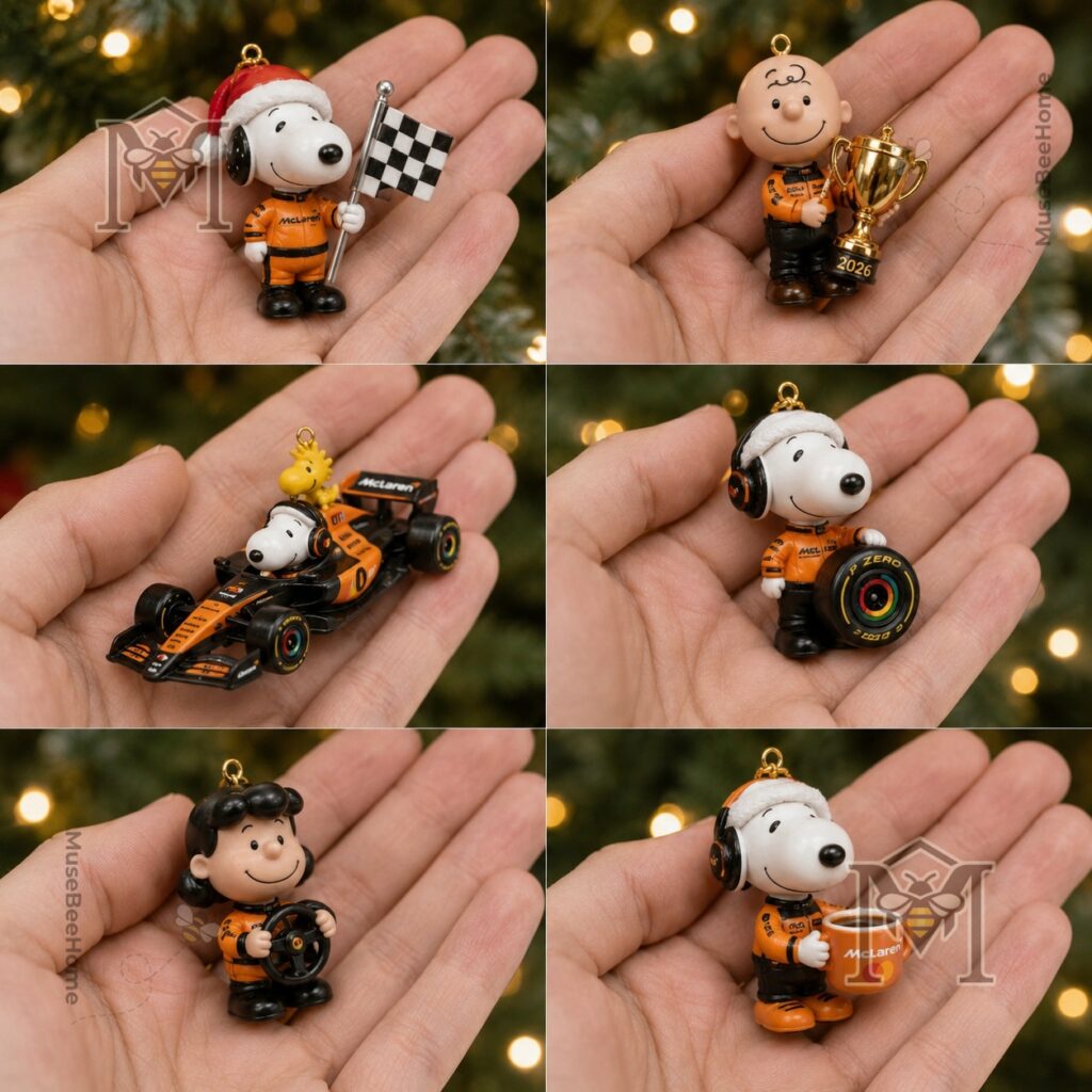 Snoopy McLaren Mastercard Formula 1 Team Christmas 2026 Advent Calendar - photo 3