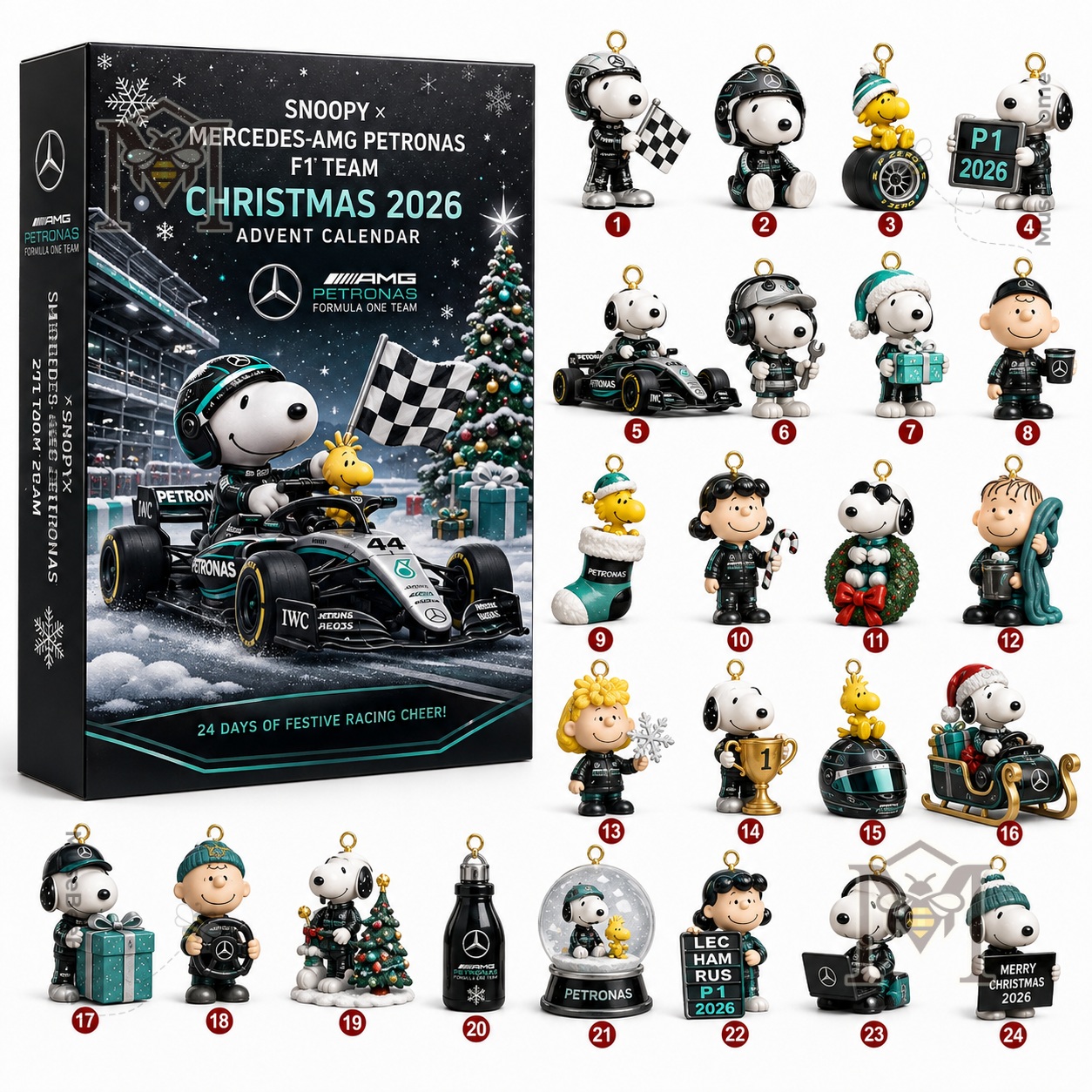 Snoopy Mercedes-AMG PETRONAS Advent Calendar 2026 - photo 2