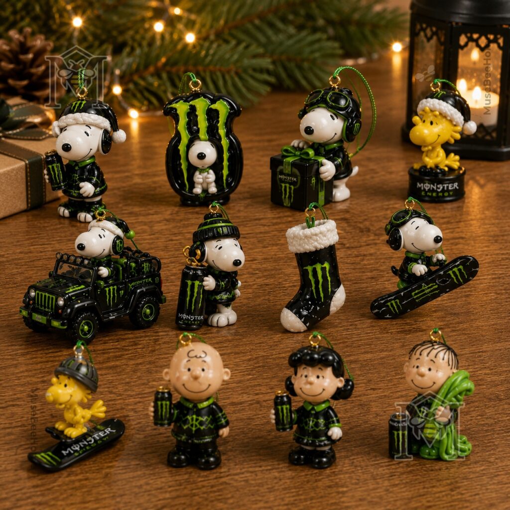 Snoopy Monster Energy Christmas Countdown 2026 Advent Calendar - photo 3