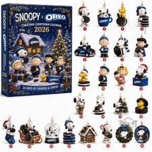 Snoopy Oreo Christmas Countdown 2026 Advent Calendar - photo 2