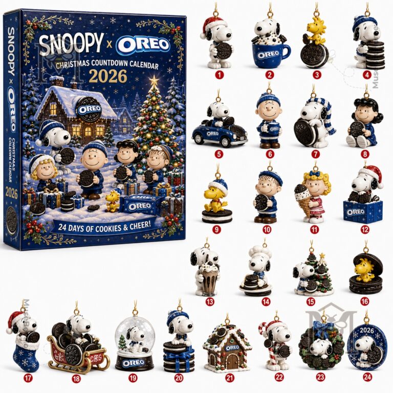 Snoopy Oreo Christmas Countdown 2026 Advent Calendar - photo 2