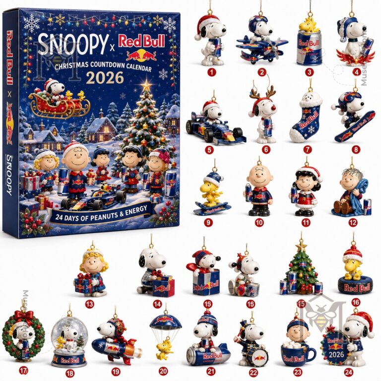 Snoopy x Red Bull Christmas Countdown 2026 Advent Calendar - photo 2