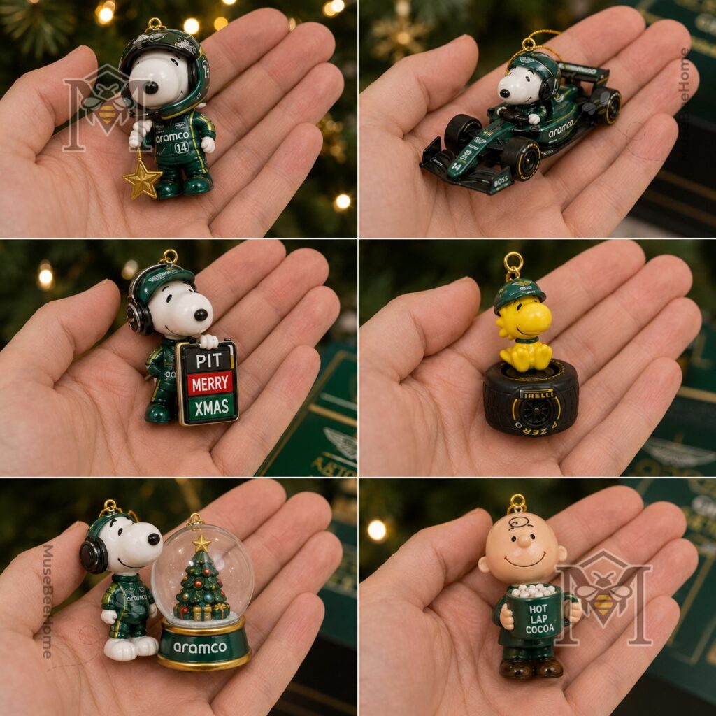 Snoopy × Aston Martin Aramco Honda Christmas 2026 Advent Calendar - photo 3