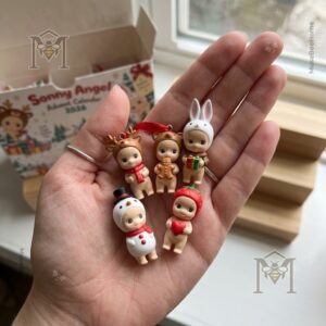Sonny Angel 2026 Advent Calendar - close view of holiday artwork