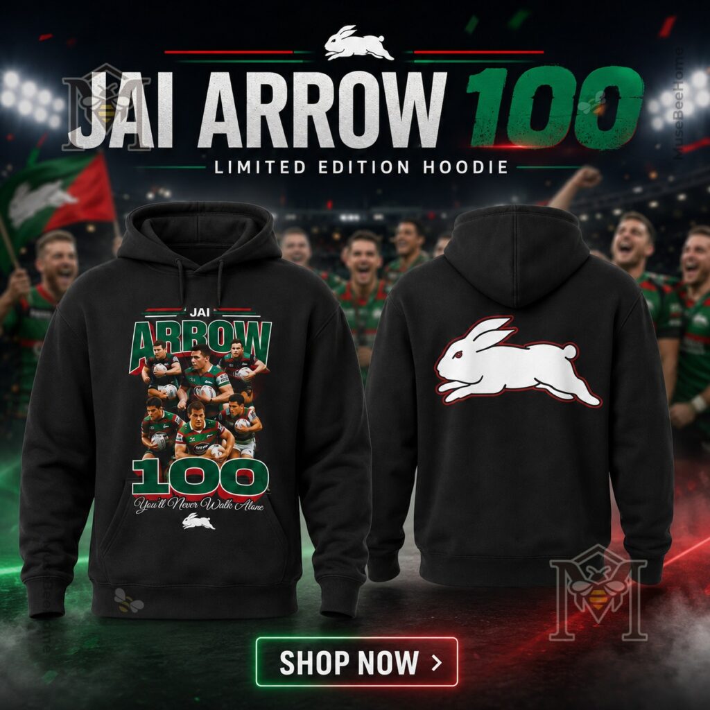 South Sydney Rabbitohs Jai Arrow 100 You'll Never Walk Alone T-Shirt - photo 2