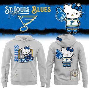 St. Louis Blues Hello Kitty Hockey Hoodie - photo 2