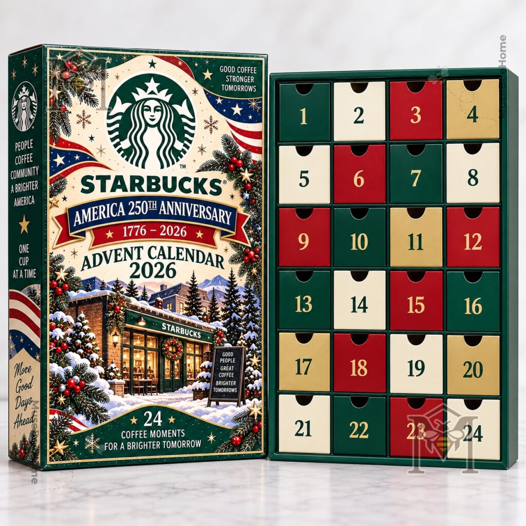 Starbucks America 250th Anniversary 2026 Advent Calendar - photo 3