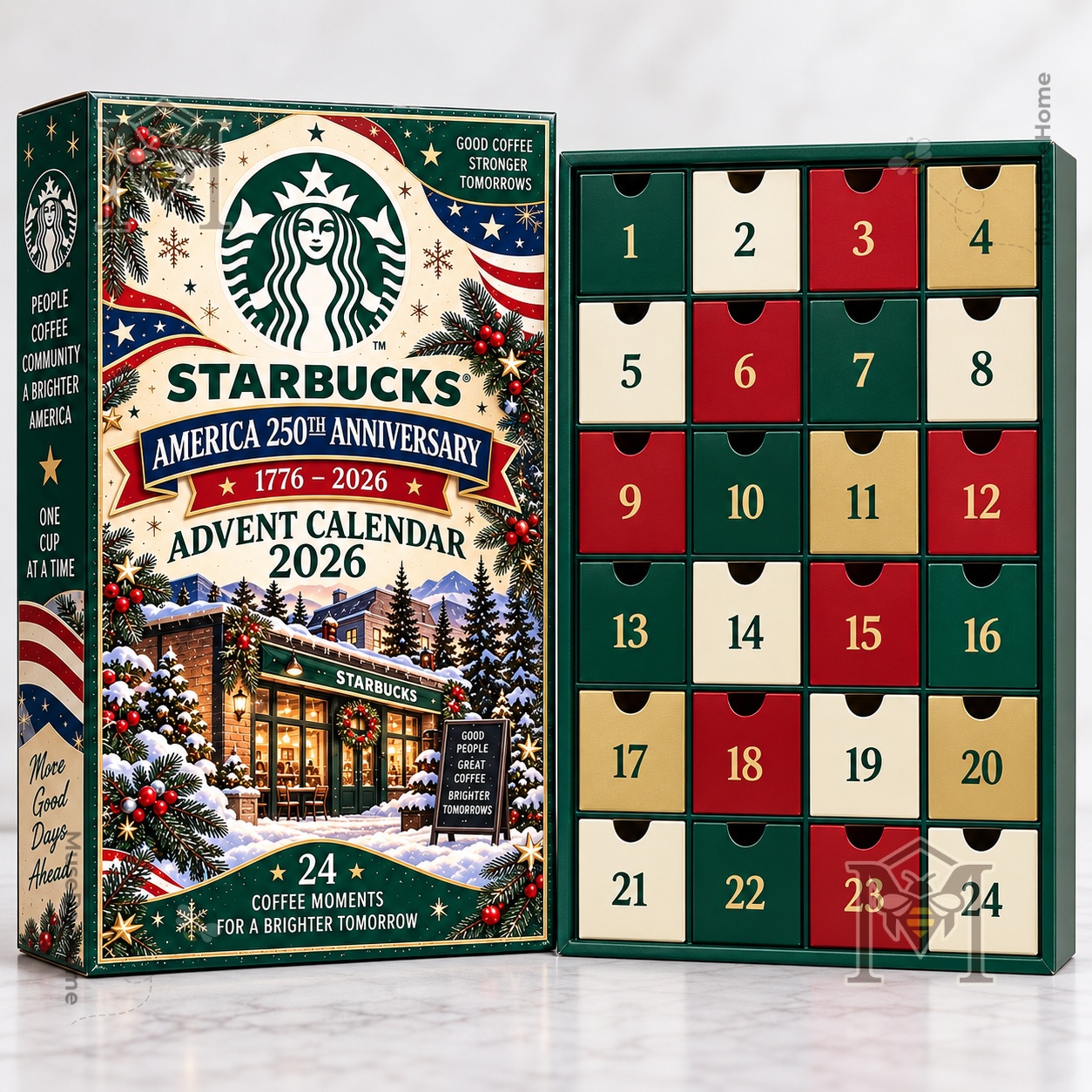 Starbucks America 250th Anniversary 2026 Advent Calendar - photo 3