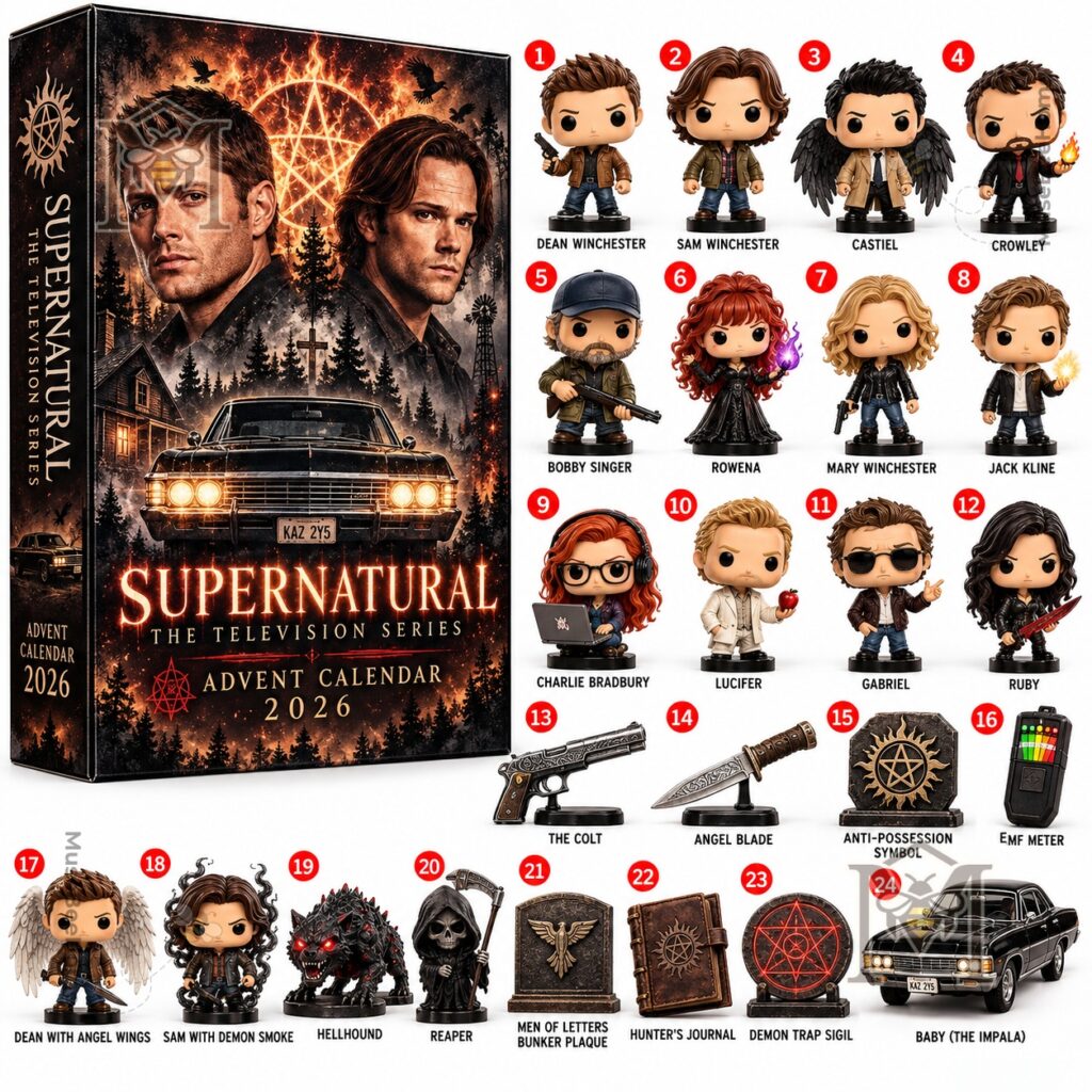 Supernatural The Television Series 2026 Advent Calendar - photo 2