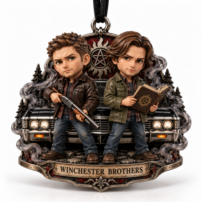Supernatural Winchester Brothers Ornament - photo 2