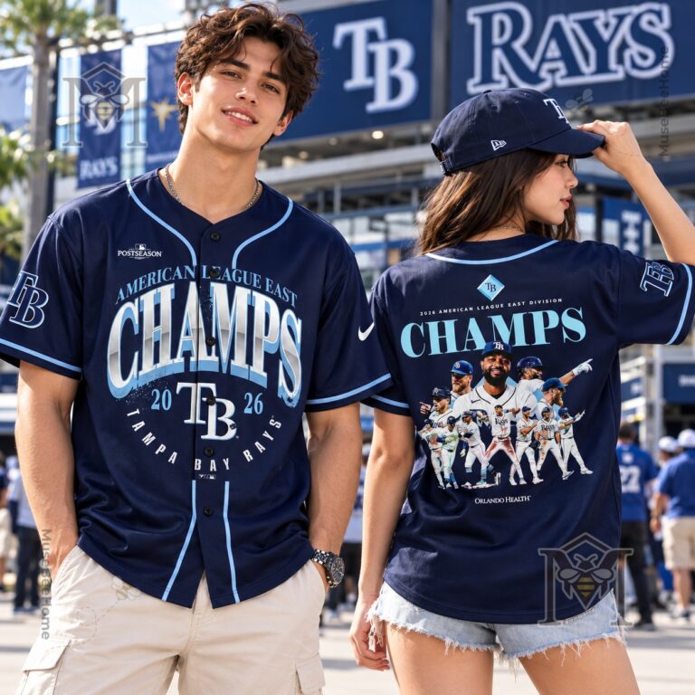 Tampa Bay Rays 2026 AL East Division Champions Baseball Jersey - photo 2
