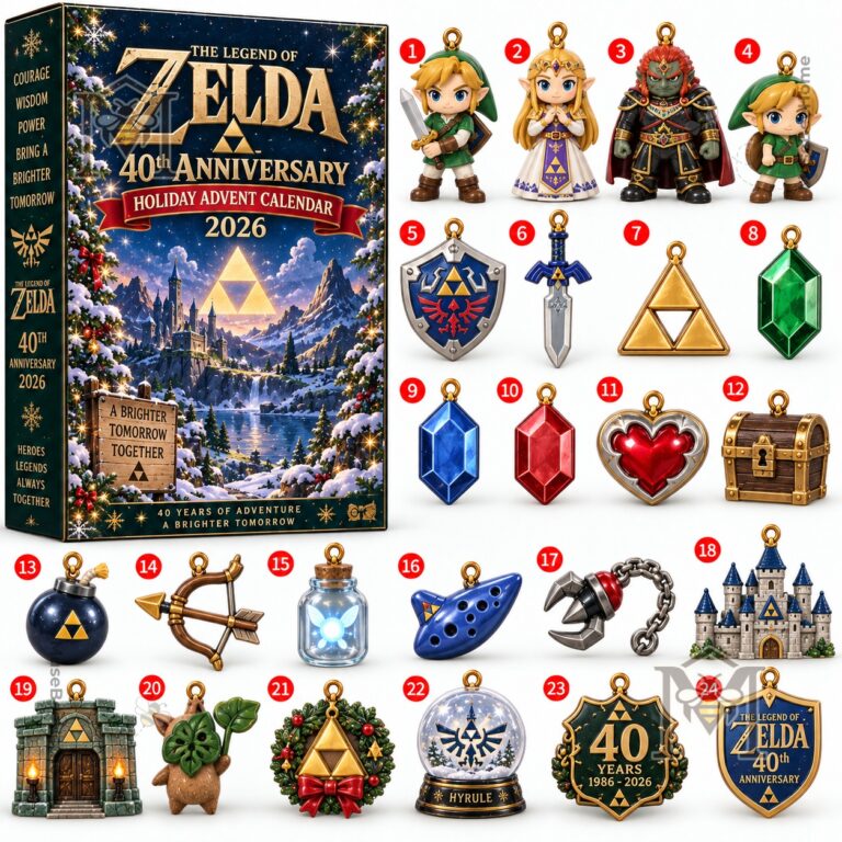 The Legend of Zelda 40th Anniversary 2026 Advent Calendar - photo 2