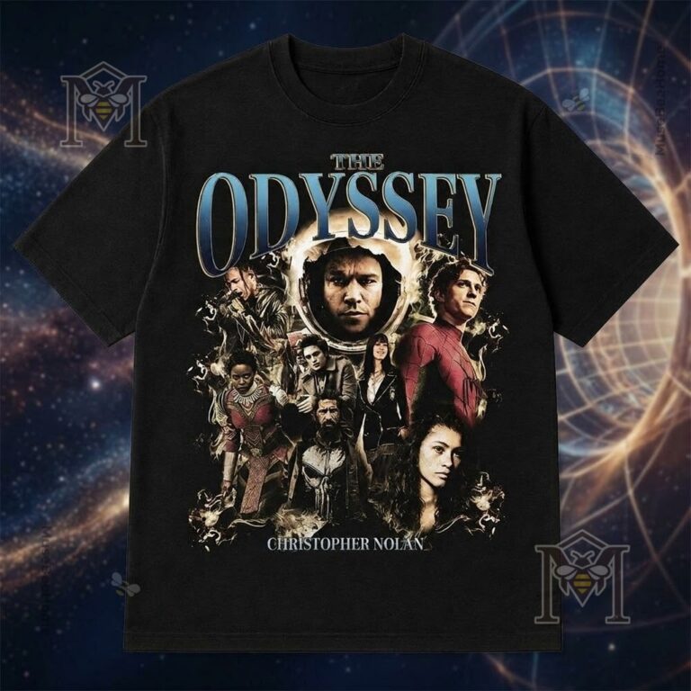 The Odyssey Christopher Nolan Movie Cast T-Shirt - photo 2