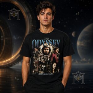 The Odyssey Christopher Nolan Movie Cast T-Shirt - photo 3