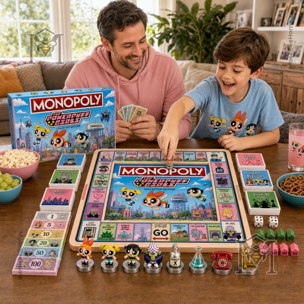 The Powerpuff Girls Monopoly Board Game - photo 3
