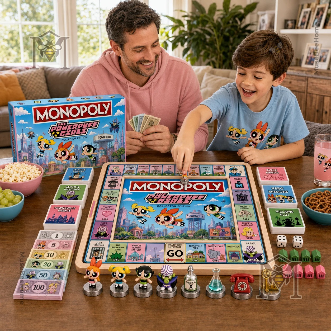 The Powerpuff Girls Monopoly Board Game - photo 3