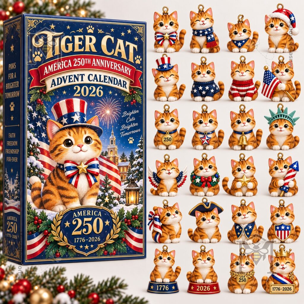 Tiger Cat America 250th Anniversary 2026 Advent Calendar - photo 2