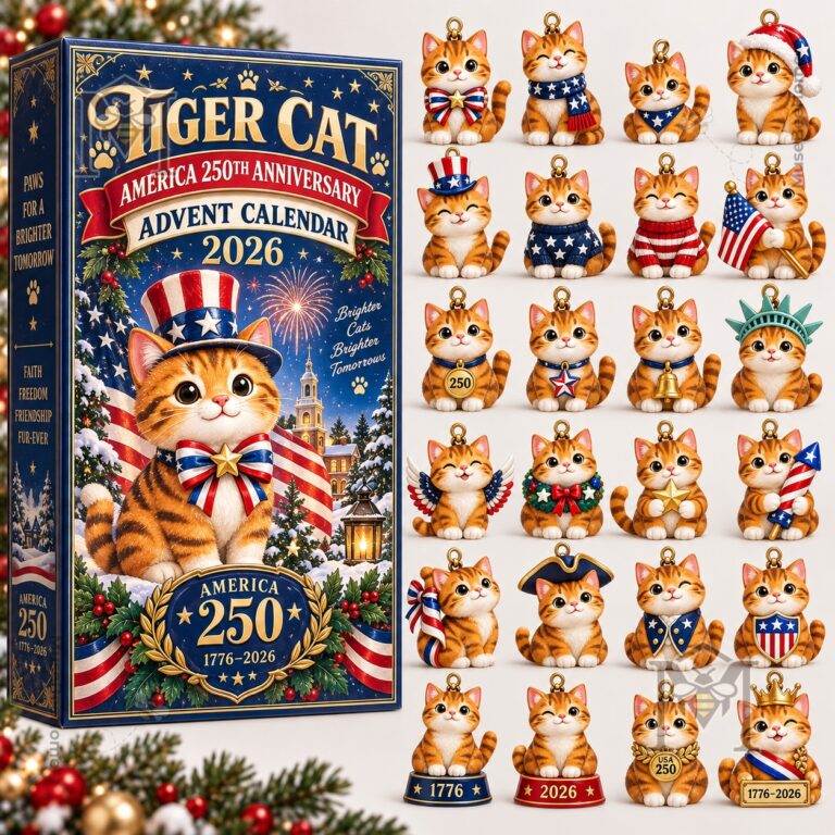 Tiger Cat America 250th Anniversary 2026 Advent Calendar - photo 2