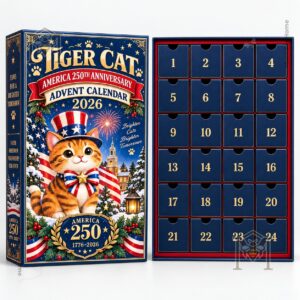 Tiger Cat America 250th Anniversary 2026 Advent Calendar - photo 3