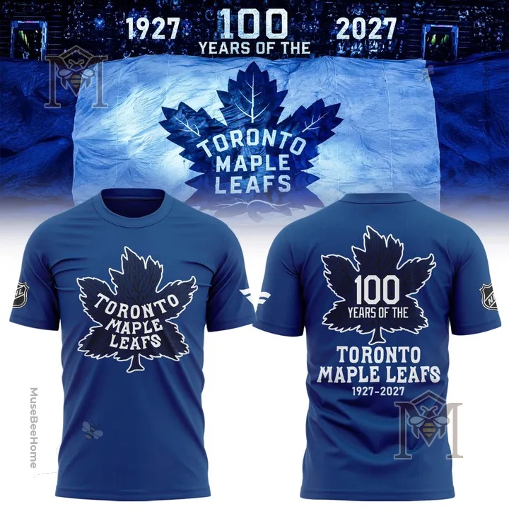 Toronto Maple Leafs 100 Years Centennial T-Shirt - photo 2