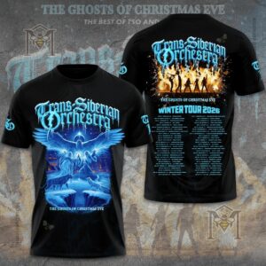 Trans-Siberian Orchestra The Ghosts of Christmas Eve Tour 2026 Shirt - photo 2