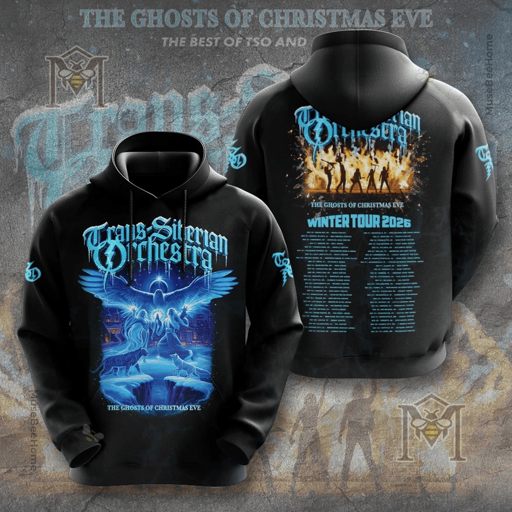Trans-Siberian Orchestra The Ghosts of Christmas Eve Tour 2026 Shirt - photo 3