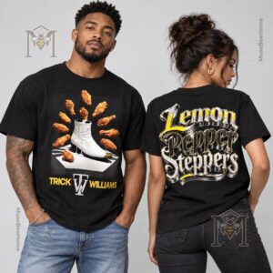 Trick Williams Lemon Pepper Steppers WWE T-Shirt - photo 3